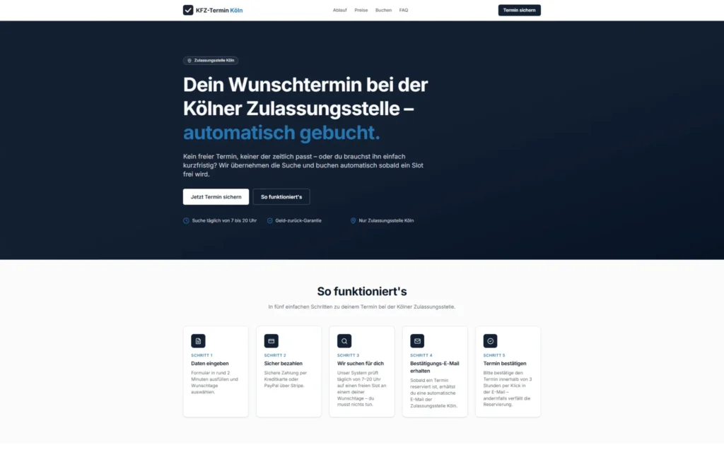 KFZterminonline_startseite